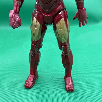 2010 Marvel Hasbro Combat Talking Iron Man 10" Action Figure - toyscardscomics