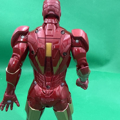 2010 Marvel Hasbro Combat Talking Iron Man 10" Action Figure - toyscardscomics