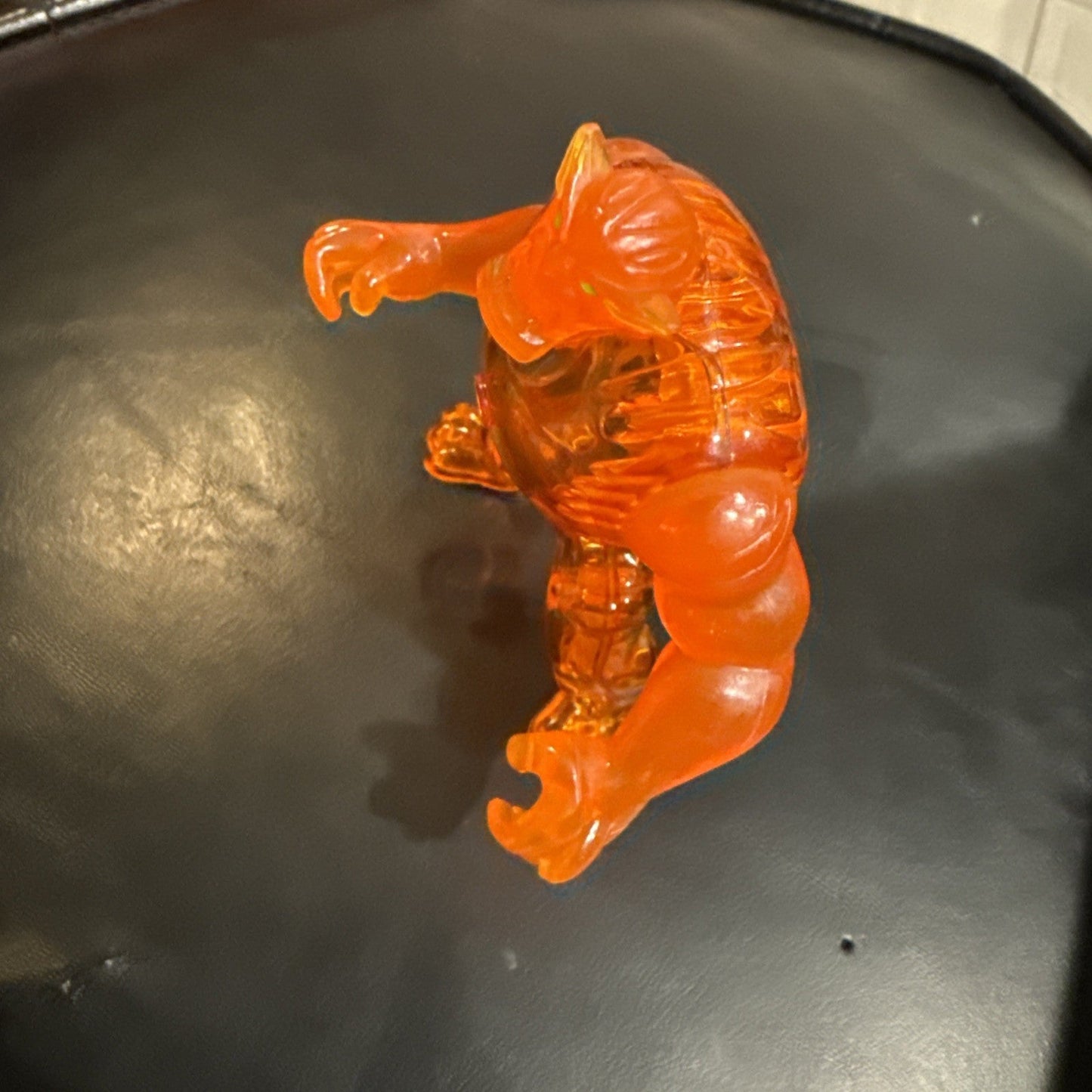 2011 Ben 10 Ultimate Alien Orange Rath Mcdonalds Happy Meal Toy Figure - toyscardscomics