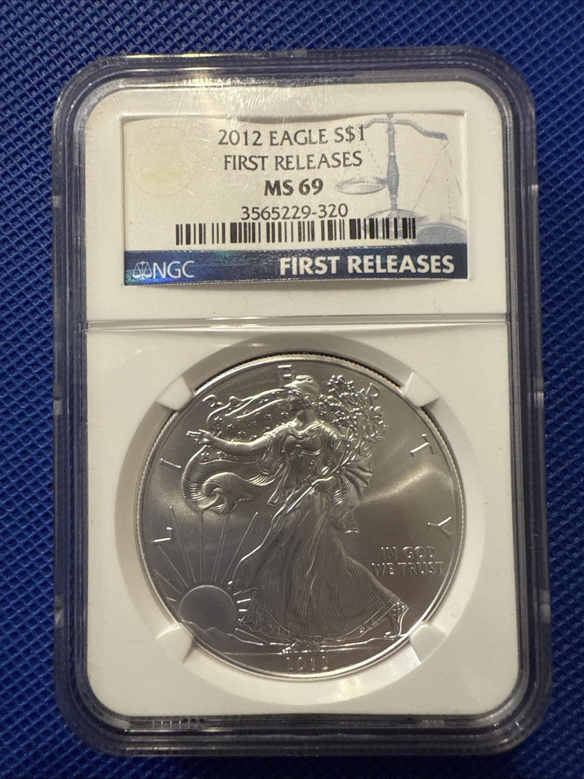 2011 - S American Silver Eagle Early Releases $1 Dollar NGC MS69 - toyscardscomics