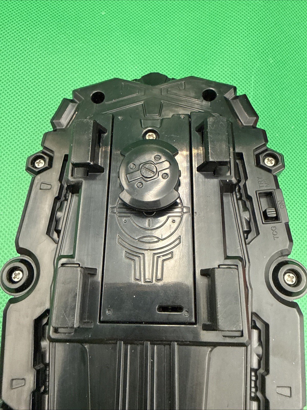 2012 Bandai Power Rangers Megaforce Deluxe Gosei Morpher Card Reader Working - toyscardscomics