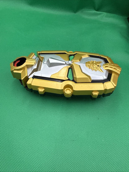 2012 Bandai Power Rangers Megaforce Deluxe Gosei Morpher Card Reader Working - toyscardscomics