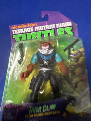 2012 Teenage Mutant Ninja Turtles MOC 5" Tiger Claw Figure Nickelodeon