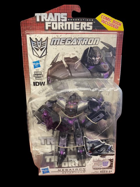 2012 - Transformers Megatron with Comic Book MOC - toyscardscomics