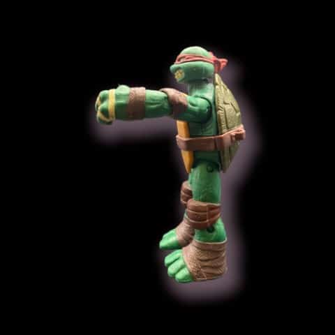 2012 Viacom Teenage Mutant Ninja Turtles TMNT RAPHAEL 4.5 inch Action Figure - toyscardscomics