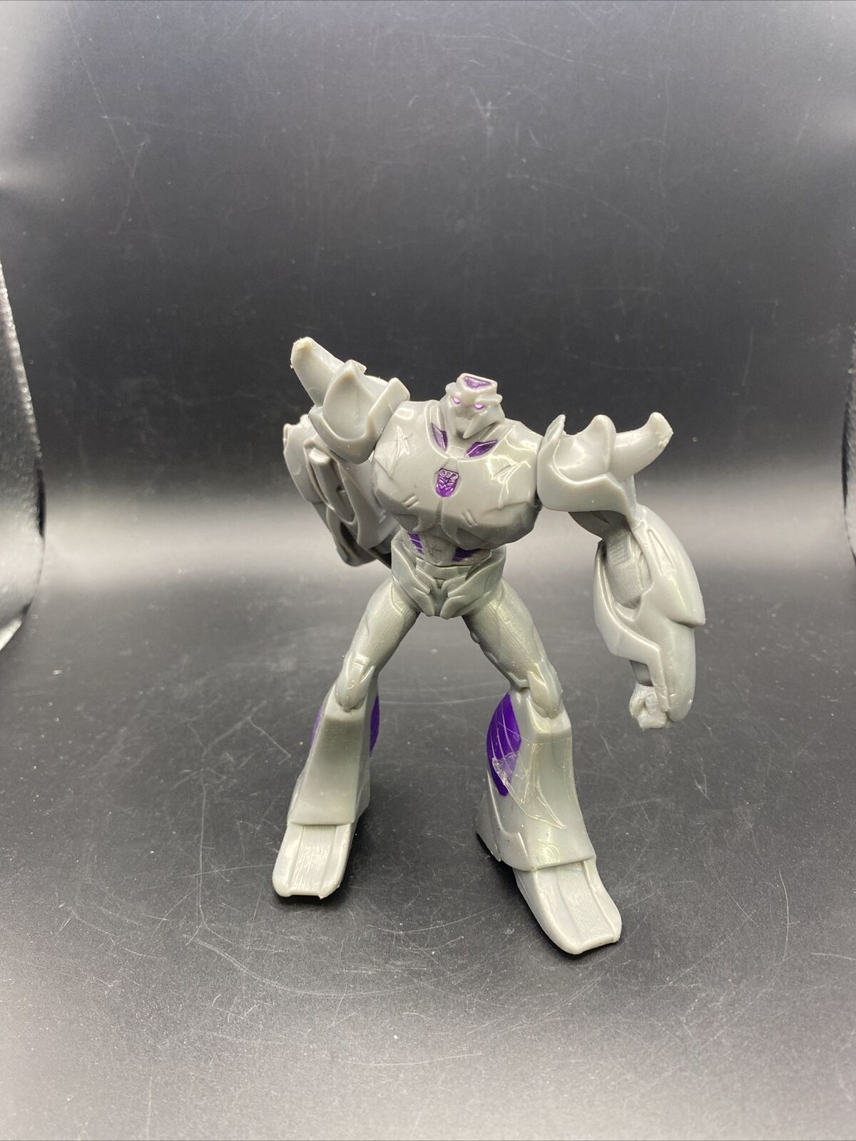 2013 Hasbro Transformers Megatron 4.75" Action Figure Collectible McDonald's Toy - toyscardscomics