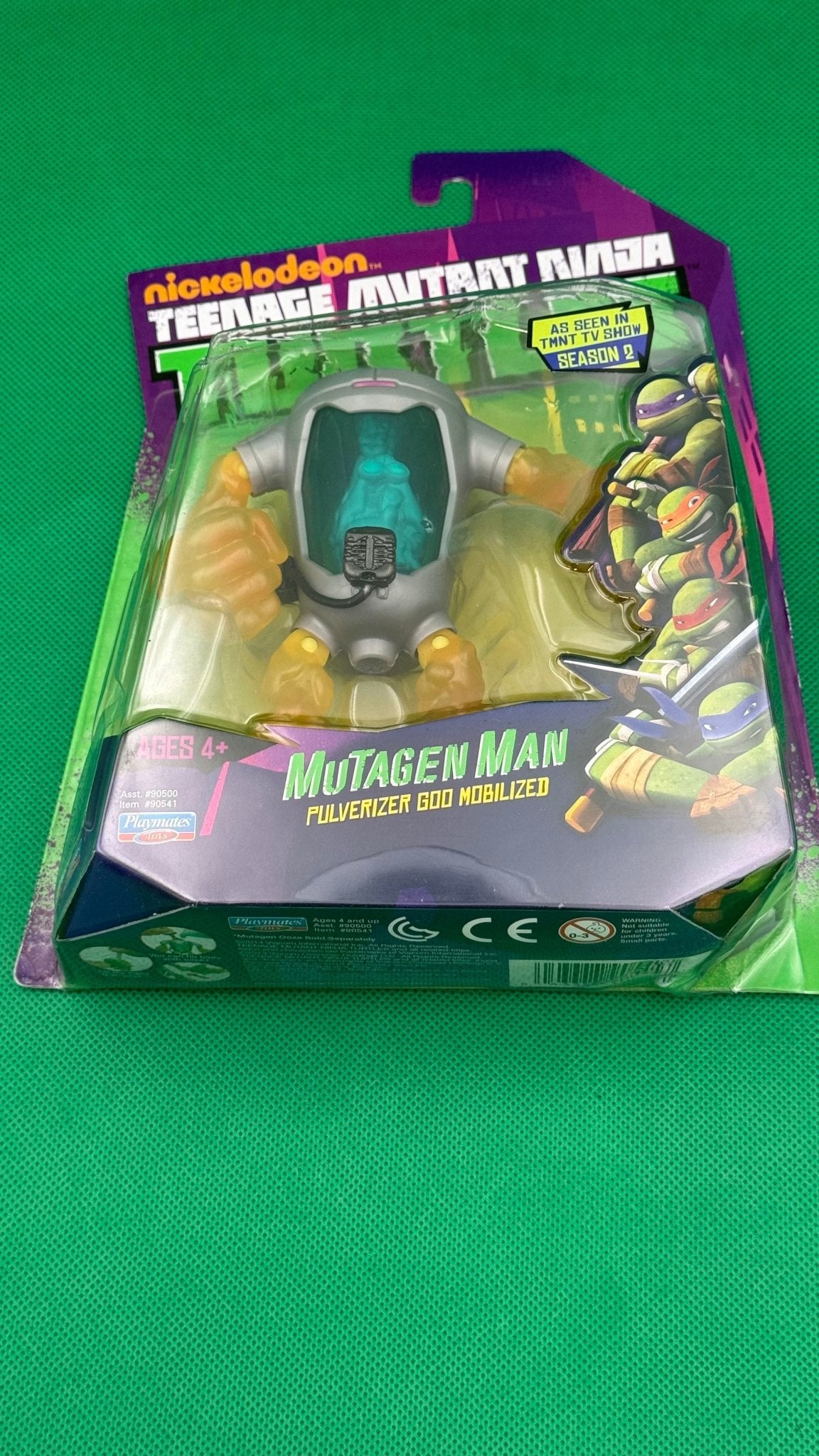 2013 Playmates New Teenage Mutant Ninja Turtles Mutagen Man - toyscardscomics