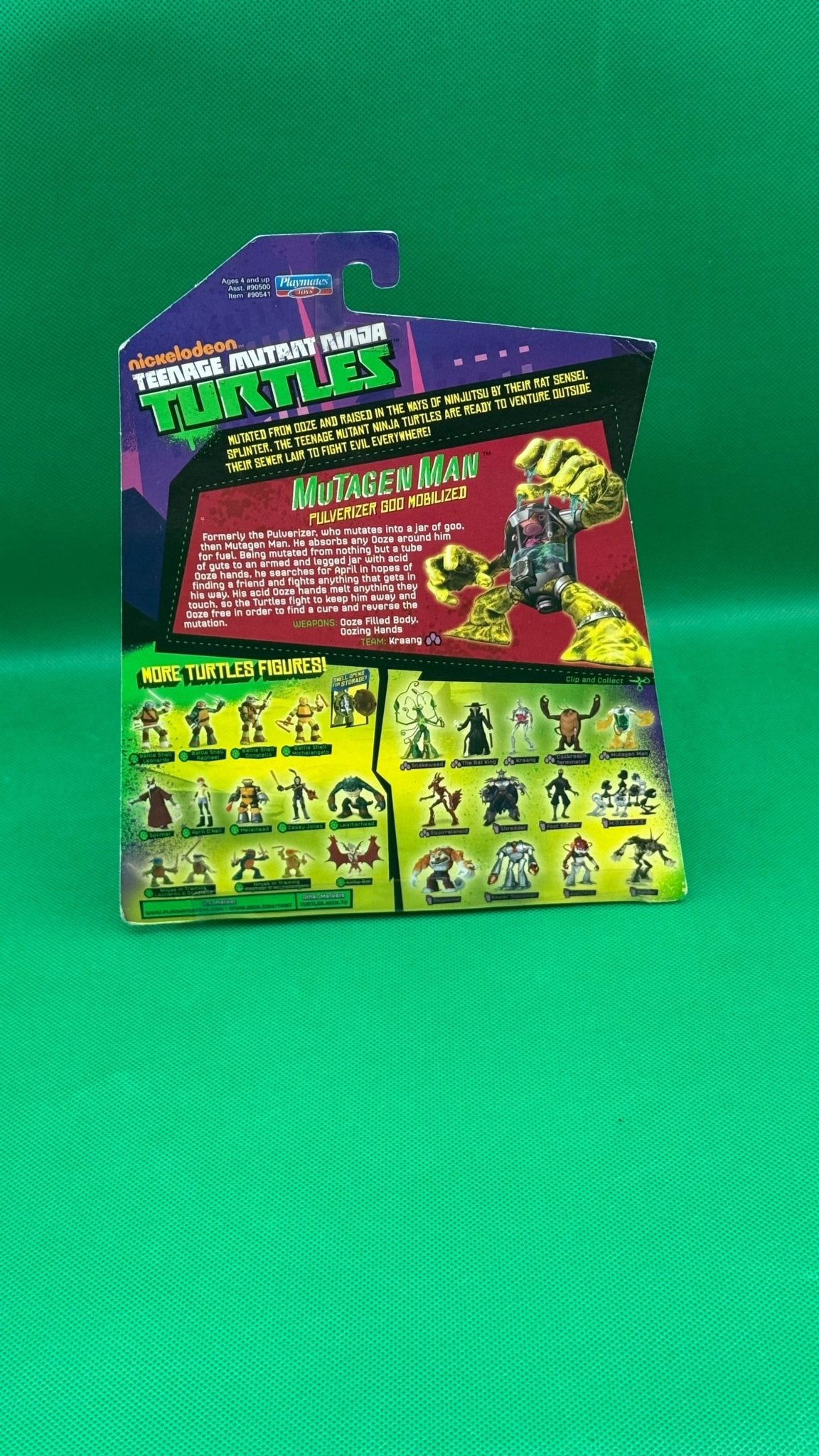 2013 Playmates New Teenage Mutant Ninja Turtles Mutagen Man - toyscardscomics