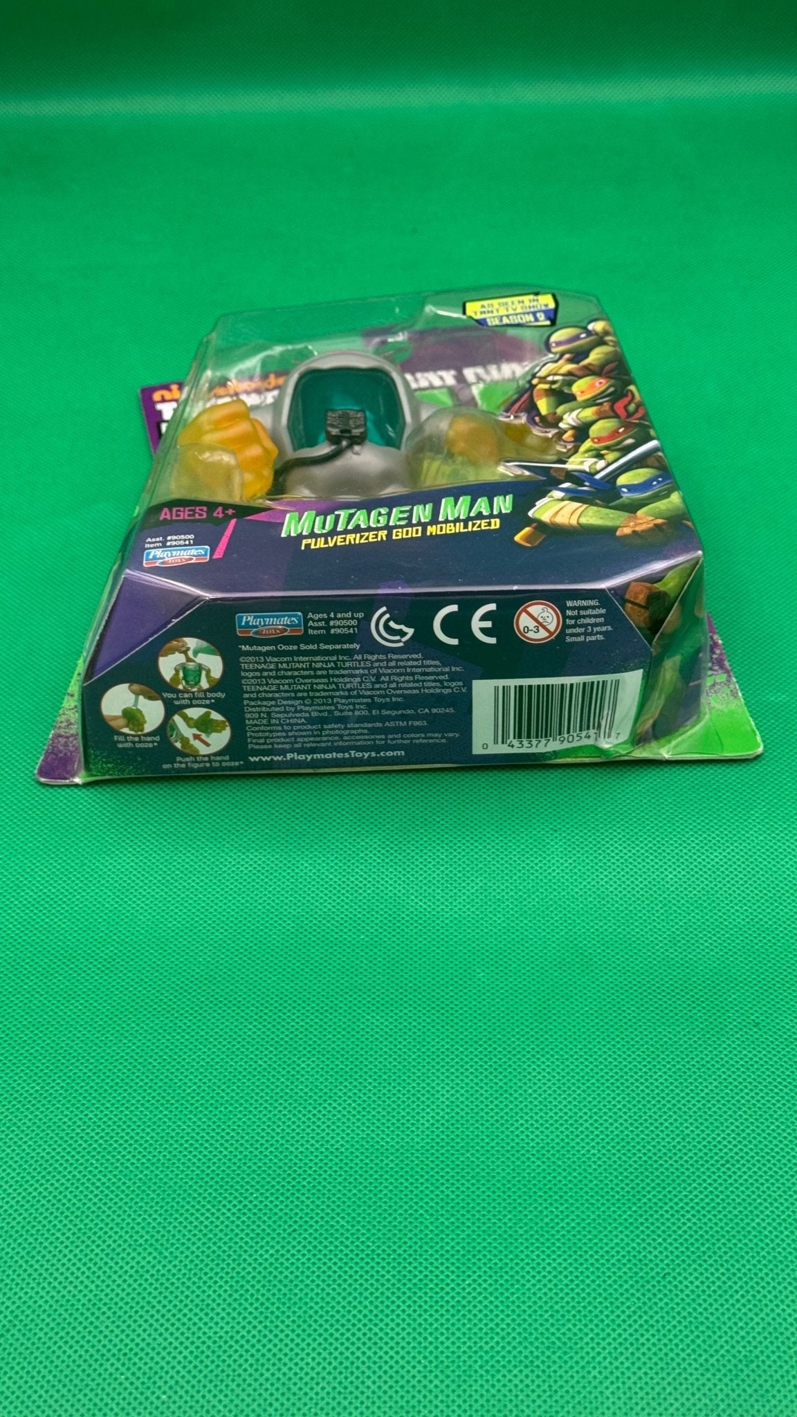 2013 Playmates New Teenage Mutant Ninja Turtles Mutagen Man - toyscardscomics