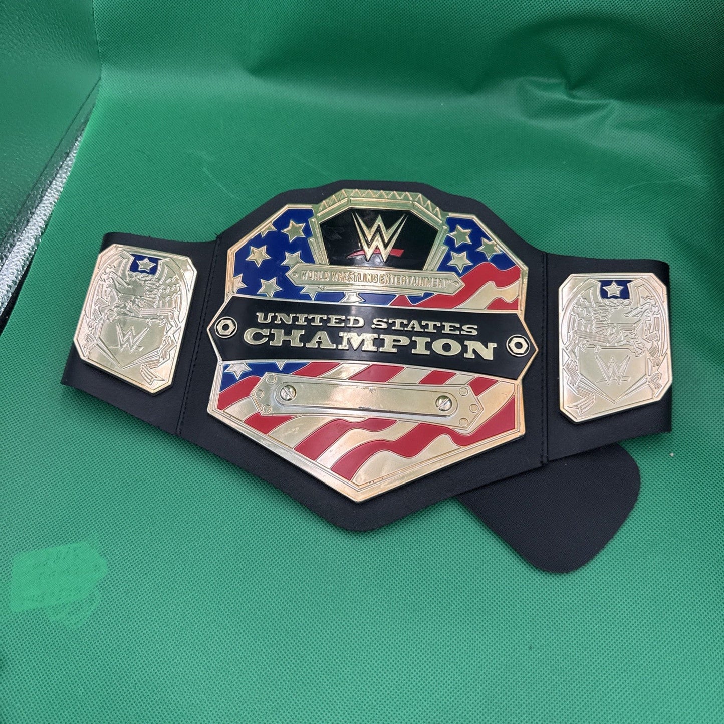 2014 Mattel WWE United States Champion Championship Replica Kids Belt Toy - toyscardscomics