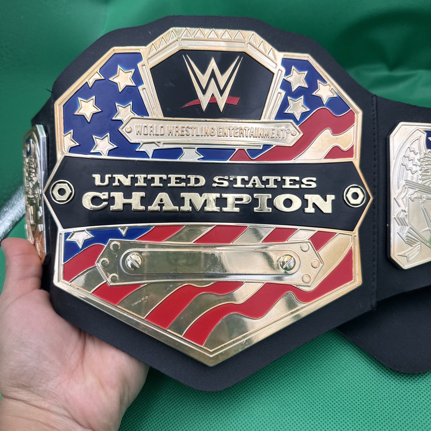 2014 Mattel WWE United States Champion Championship Replica Kids Belt Toy - toyscardscomics