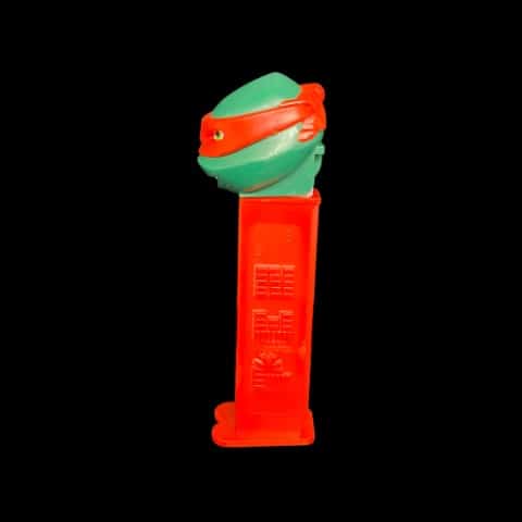 2014 PEZ Dispenser Teenage Mutant Ninja Turtles Raphael TMNT 4” - toyscardscomics