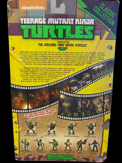 2014 - TMNT Classic Collection "1990 Movie Michelangelo" Action Figure - MOC - toyscardscomics