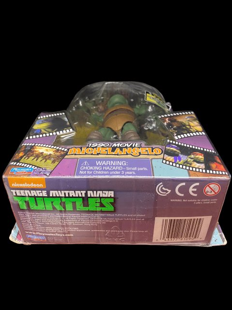 2014 - TMNT Classic Collection "1990 Movie Michelangelo" Action Figure - MOC - toyscardscomics