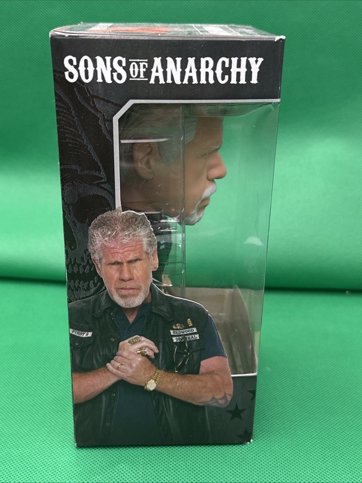 2014 Wacky Wobbler Sons of Anarchy Clay 6" Bobble Head - toyscardscomics