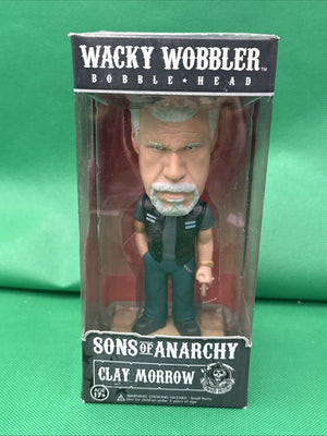 2014 Wacky Wobbler Sons of Anarchy Clay 6" Bobble Head