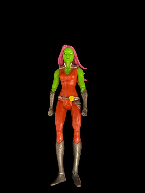 2015 - 5" Gamora Action Figure Marvel Guardians of the Galaxy by Hasbro - Used - toyscardscomics