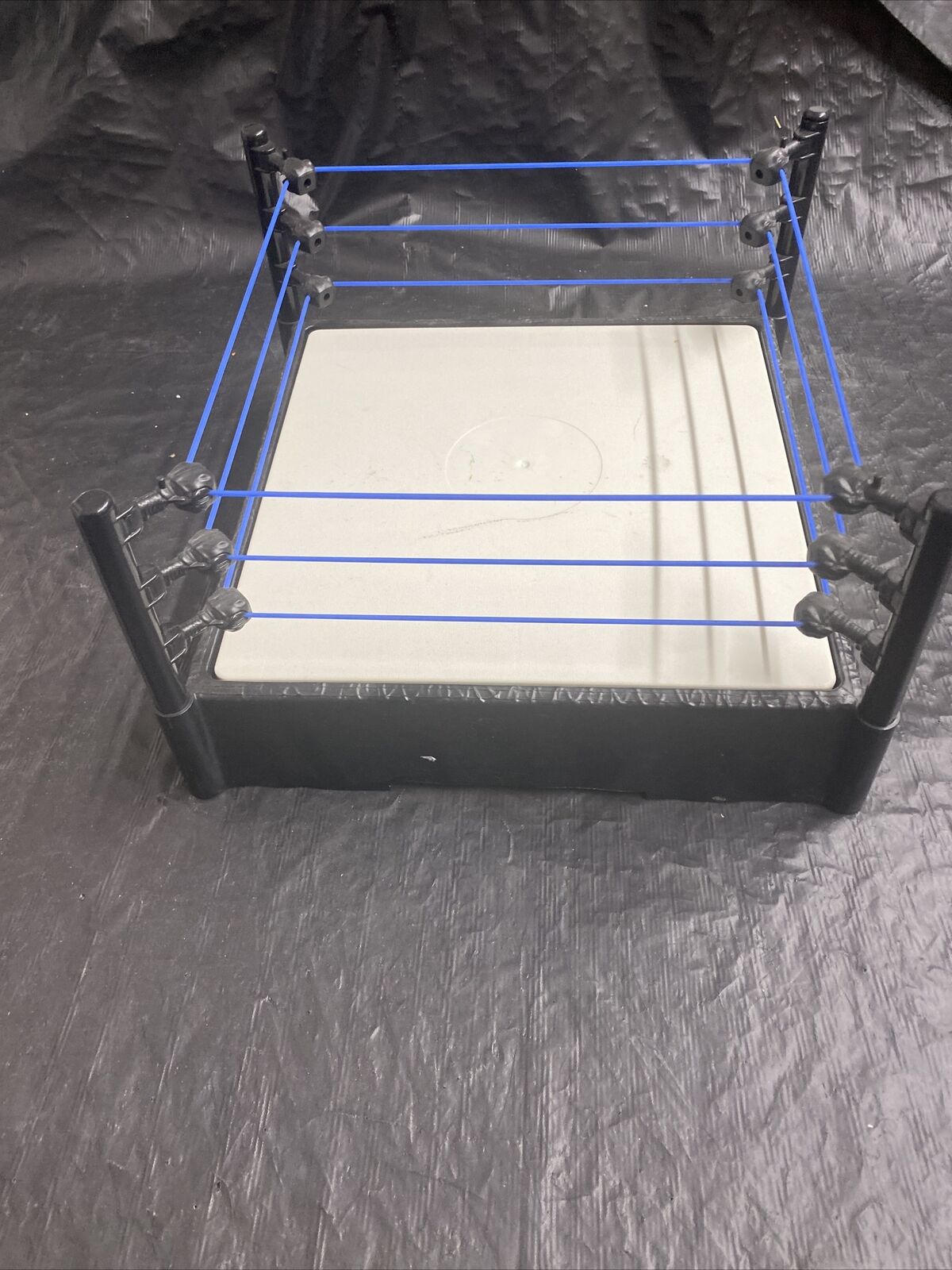2015 MATTEL WWE WWF CRASH CAGE Wrestling Ring - toyscardscomics