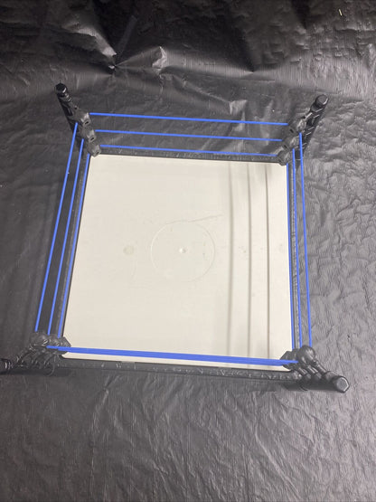 2015 MATTEL WWE WWF CRASH CAGE Wrestling Ring - toyscardscomics