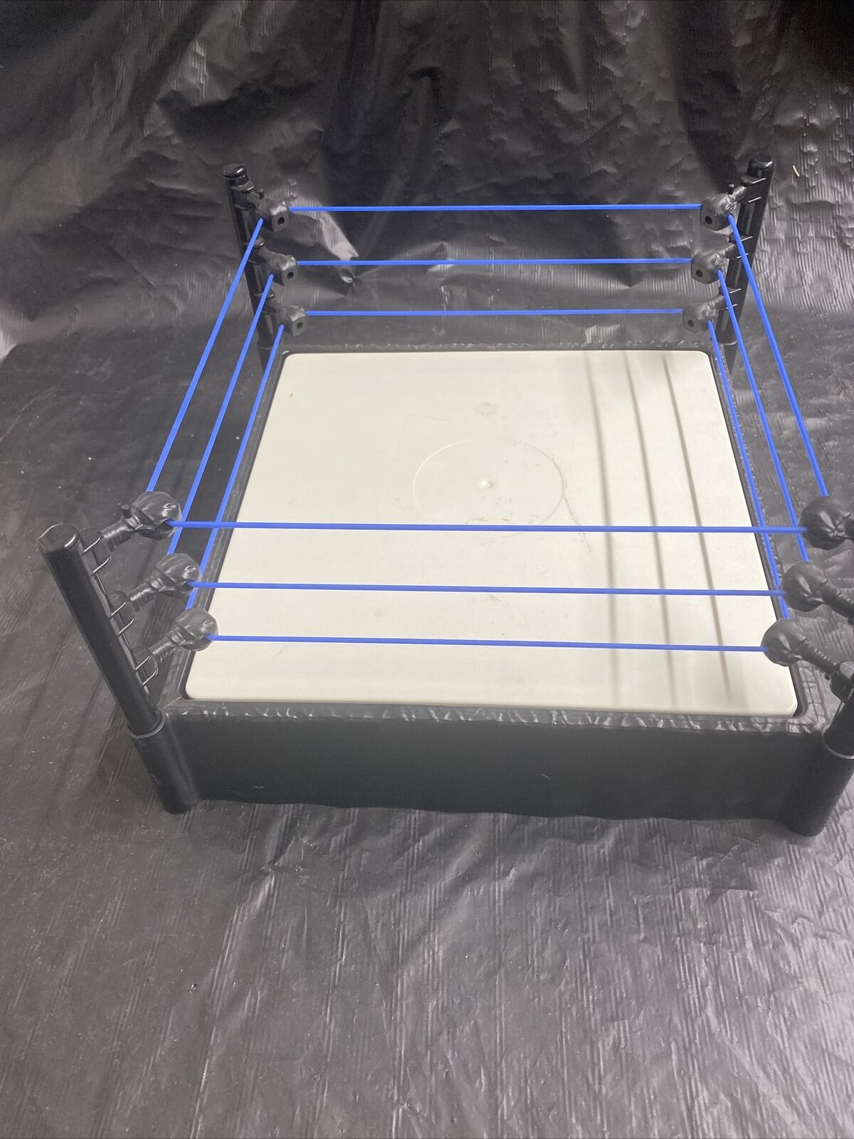 2015 MATTEL WWE WWF CRASH CAGE Wrestling Ring - toyscardscomics