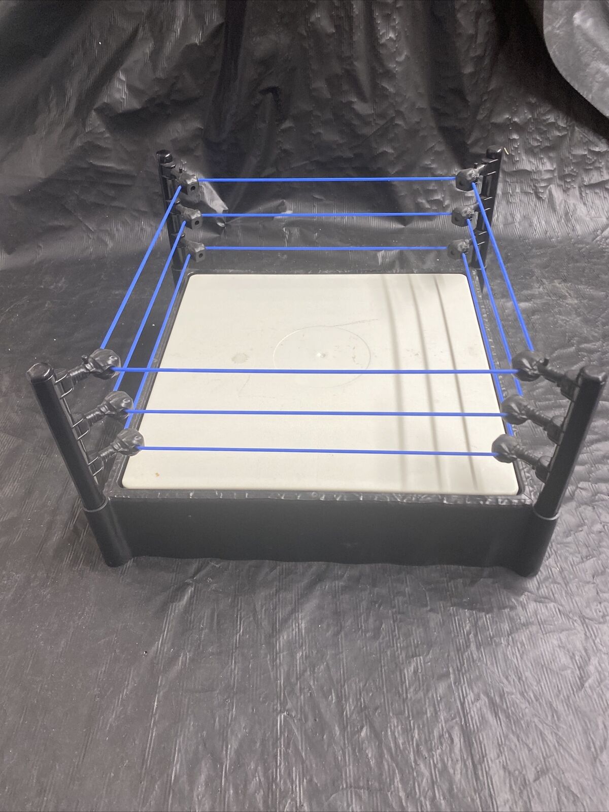 2015 MATTEL WWE WWF CRASH CAGE Wrestling Ring - toyscardscomics