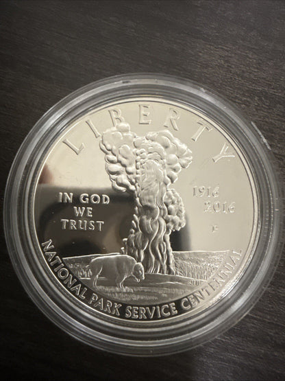 2016 100th Anniversary Of The National Park Service Commemorative Coin Program. - toyscardscomics