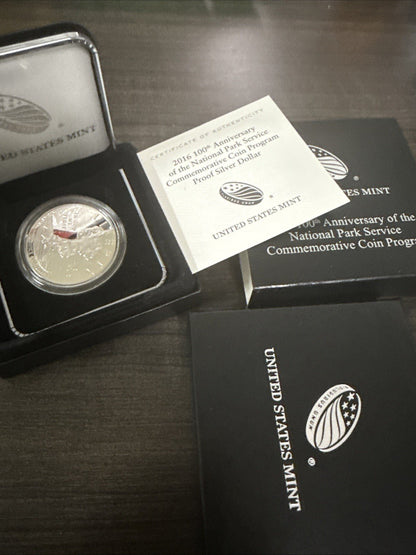 2016 100th Anniversary Of The National Park Service Commemorative Coin Program. - toyscardscomics