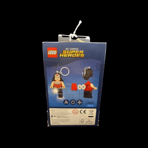 2016 - LEGO LED Lite Wonder Woman key Chain DC Comic Super Heroes - MOC - toyscardscomics