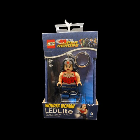 2016 - LEGO LED Lite Wonder Woman key Chain DC Comic Super Heroes - MOC - toyscardscomics