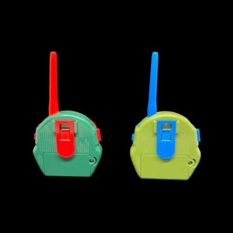 2016 Playmates Teenage Mutant Ninja Turtles Walkie-Talkie Set Leonardo & Raphael - toyscardscomics