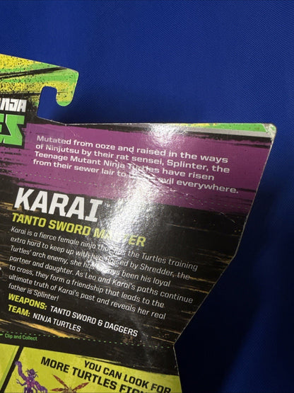 2016 TMNT Teenage Mutant Ninja Turtles KARAI Tanto Sword Master Figure New - toyscardscomics
