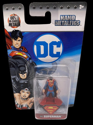 2017 - DC Comics Die-Cast Nano Metalfigs "Superman" by Jadatoys - MOC