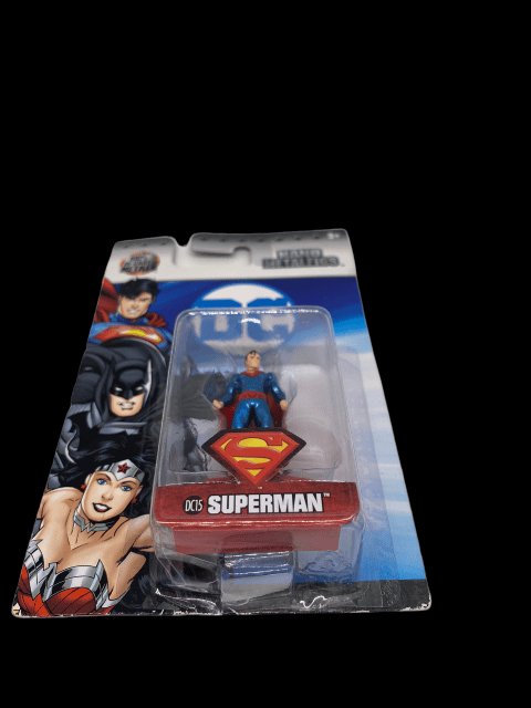 2017 - DC Comics Die-Cast Nano Metalfigs "Superman" by Jadatoys - MOC - toyscardscomics