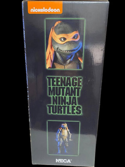 2017 - NECA "Michelangelo" 18' Action Figure by Reel Toys - Sealed in Box - toyscardscomics