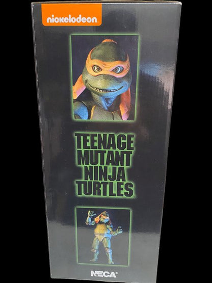 2017 - NECA "Michelangelo" 18' Action Figure by Reel Toys - Sealed in Box - toyscardscomics