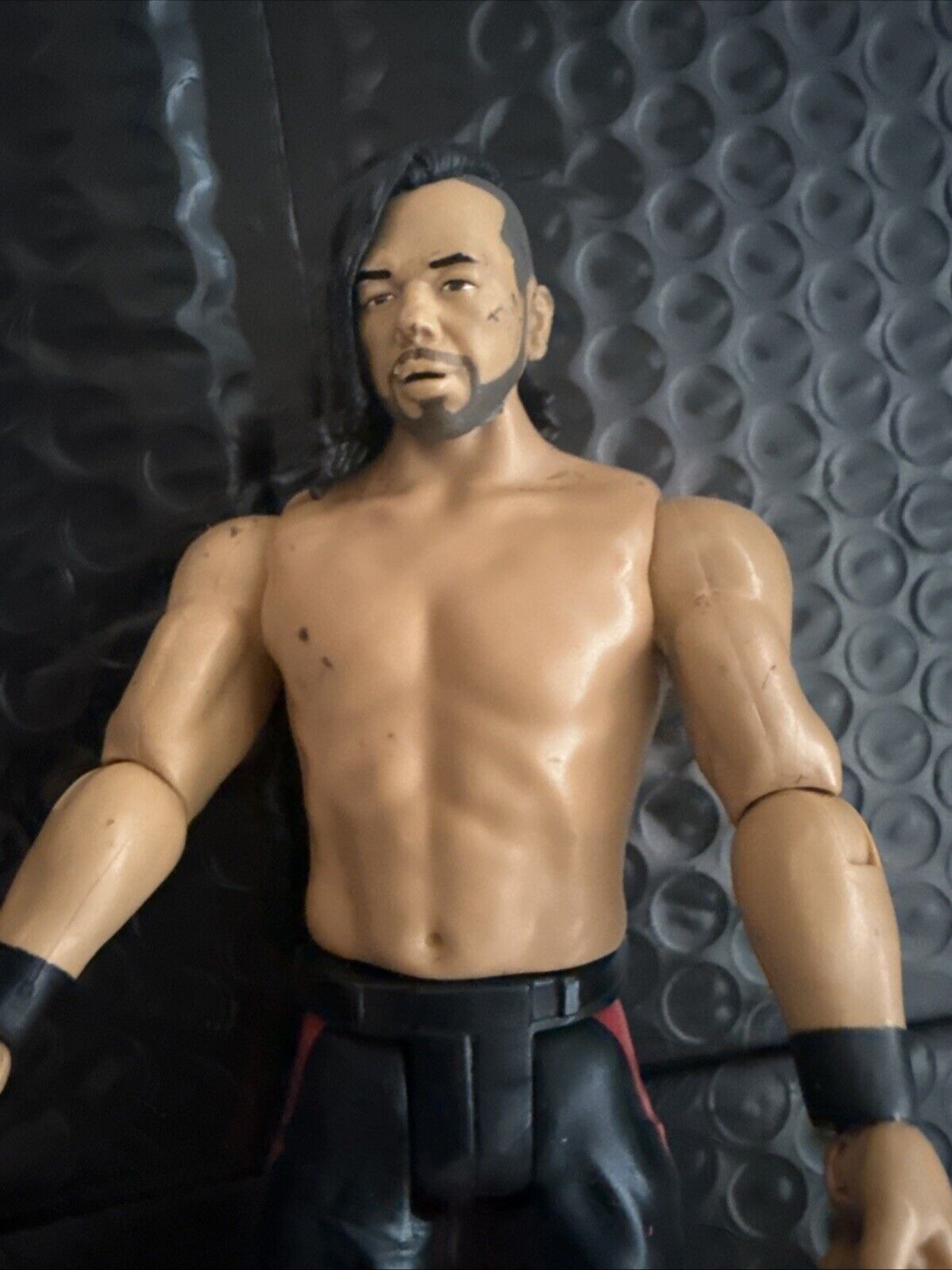 2017 Shinsuke Nakamura BattlePack Series 62 Action Figure WWE WWF WCW AEW Mattel - toyscardscomics