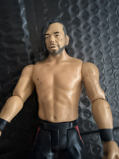 2017 Shinsuke Nakamura BattlePack Series 62 Action Figure WWE WWF WCW AEW Mattel - toyscardscomics
