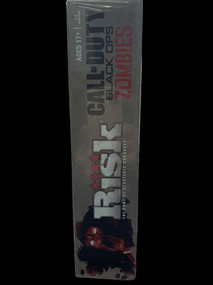 2018 - Hasbro Activision "Risck Call of Duty Black Ops Zombies" board game - Sealed in Original Plastic - toyscardscomics