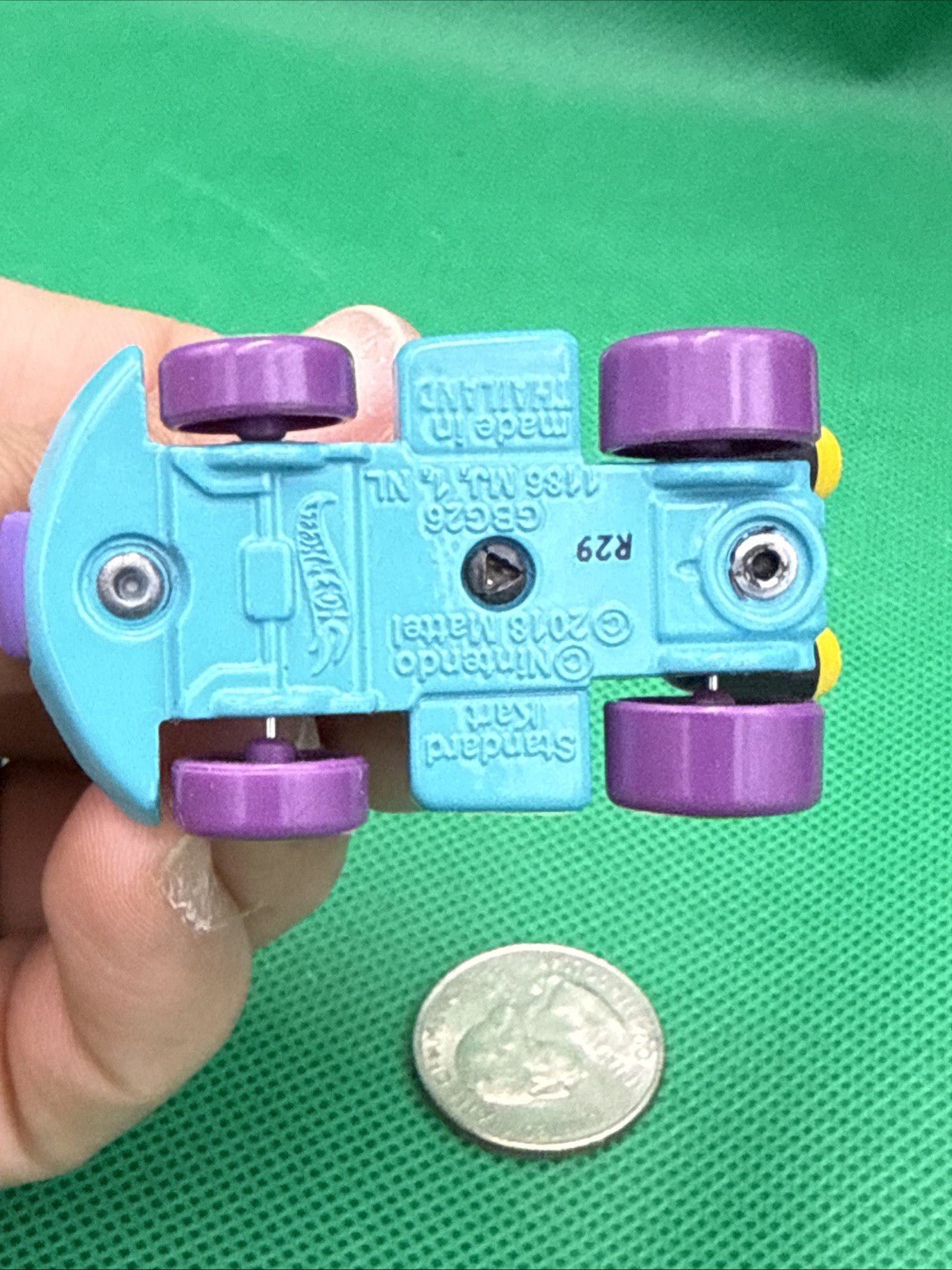 2018 Nintendo, Mattel Mario Kart Dry Bones Standard Kart Loose - toyscardscomics