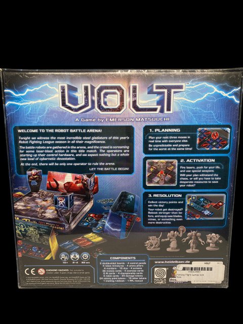 2018 - "VOLT" a game by Emerson Matsuuchi kickstarter - Sealed in Original Plastic - toyscardscomics