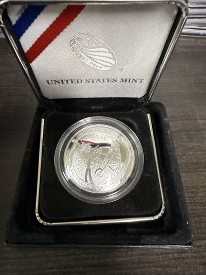 2019 Apollo 11 50th Anniversary Uncirculated Silver Dollar Coin W/ COA and OGP - toyscardscomics