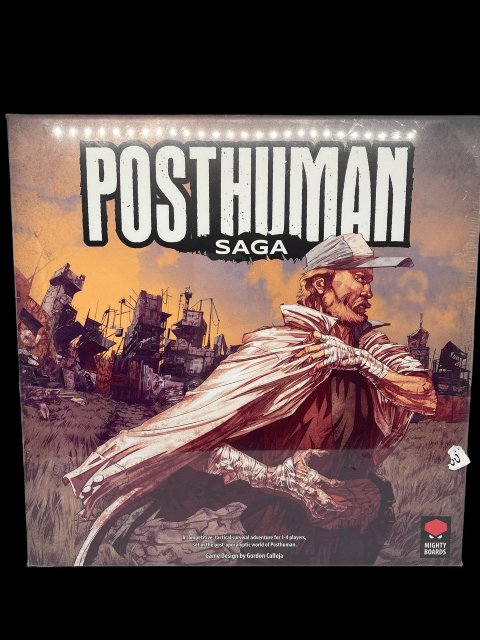 2019 - Kickstarter "POSTHUMAN SAGA" by Mighty Boards designed by Gordon Calleja - Sealed in Original Plastic - toyscardscomics