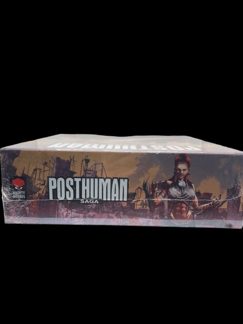 2019 - Kickstarter "POSTHUMAN SAGA" by Mighty Boards designed by Gordon Calleja - Sealed in Original Plastic - toyscardscomics