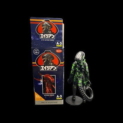 2019-Super7 Alien Blind Box Xenomorph Reaction 3.75in Action Figure Wave 2 A-3 - open - toyscardscomics