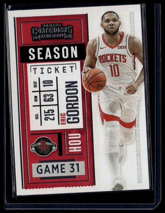 2020 - 21 Panini Contenders #12 Eric Gordon - toyscardscomics