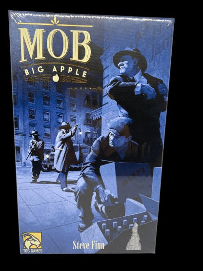 2020 - Mob: Big Apple - Captain Pledge - Board Game Kickstarter TGG Games - Sealed in Original Plastic - toyscardscomics