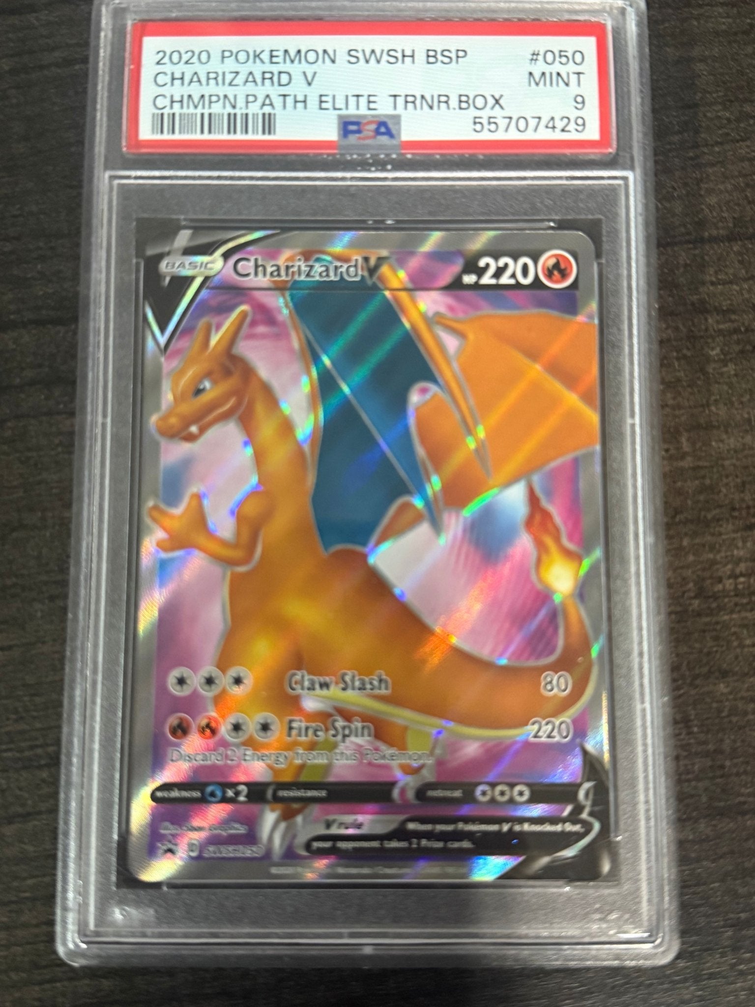 2020 Pokemon Swsh BSP Charizard V Chmpn. Path Elite Trnr.Box - toyscardscomics