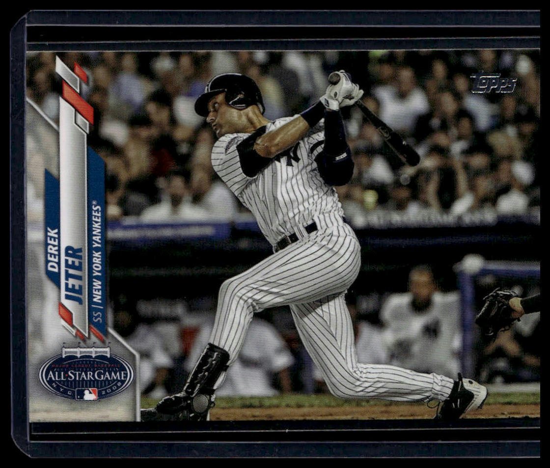 2020 Topps Chrome Update #U - 67 Derek Jeter Pink - toyscardscomics