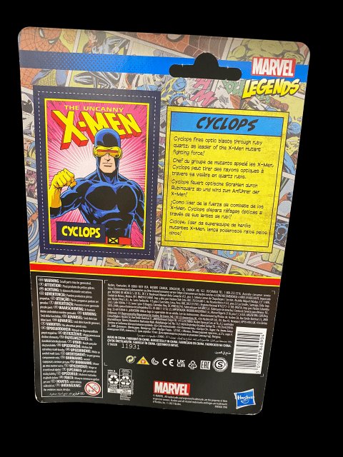 2021 - Marvel Legends X-Men Cyclops MOC - toyscardscomics
