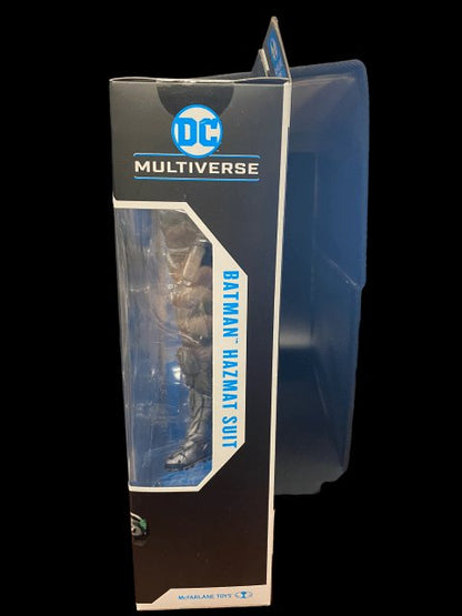 2021 - McFarlane Toys DC Multiverse Gold Label Collection "Batman Hazmat Suit" from Justice League: The Amazo Virus - MOC Sealed in box - toyscardscomics